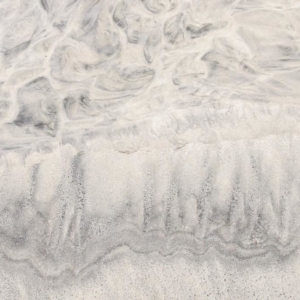Sandkunst gestaltet von der Natur auf den Lofoten