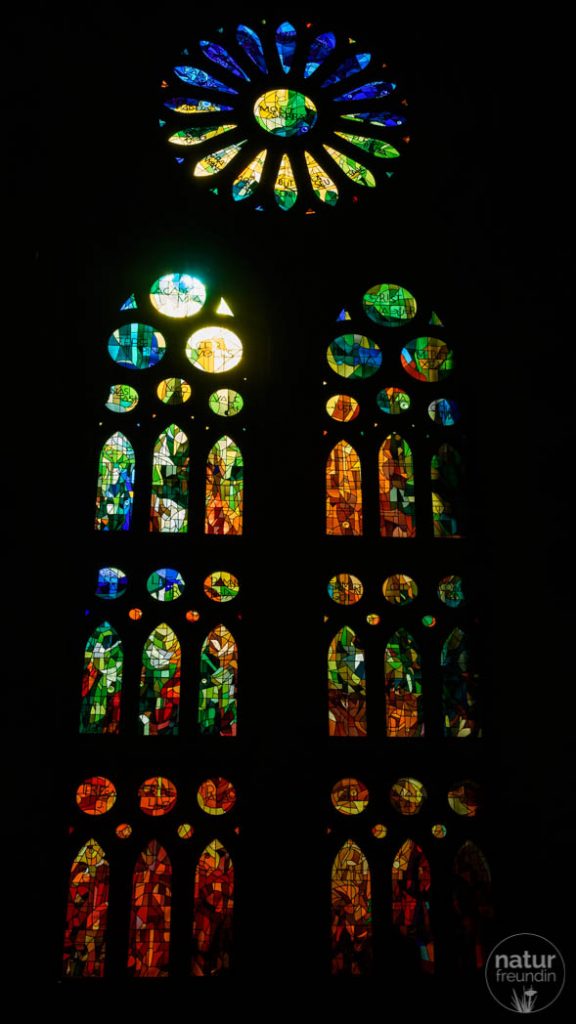 Fenster Sagrada Familia