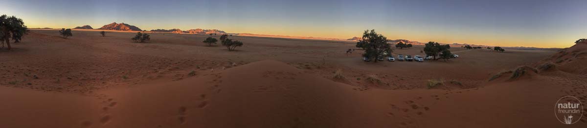 Elim Dune, Naukluft Nationalpark - Sonnenuntergang